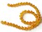50 6mm Orange Crystal Beads Faceted Bicone Beads Full Strand Spacer Beads